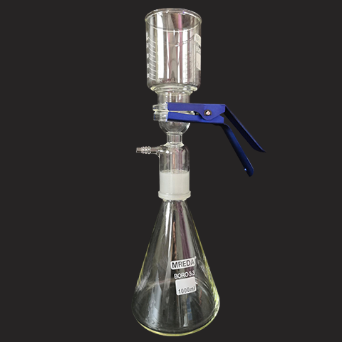 溶劑過濾器(1L，磨口),杯300ml/瓶1000ml,使用濾膜規格：47-50mm，口徑：40/38